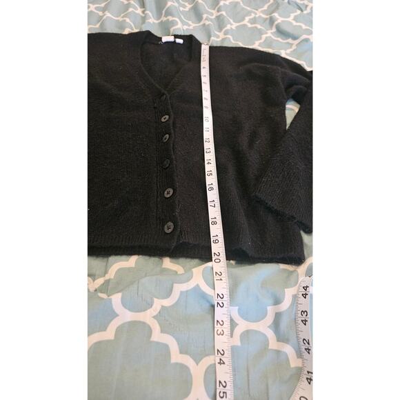 Gap XS Black Long Sleeve Button Up Sweater - Picture 8 of 10